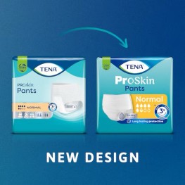 TENA Pants Normal - Абсорбиращо еднократно бельо, 5 1/2 капки (1010 мл), Размер XL,15 бр./пак.
